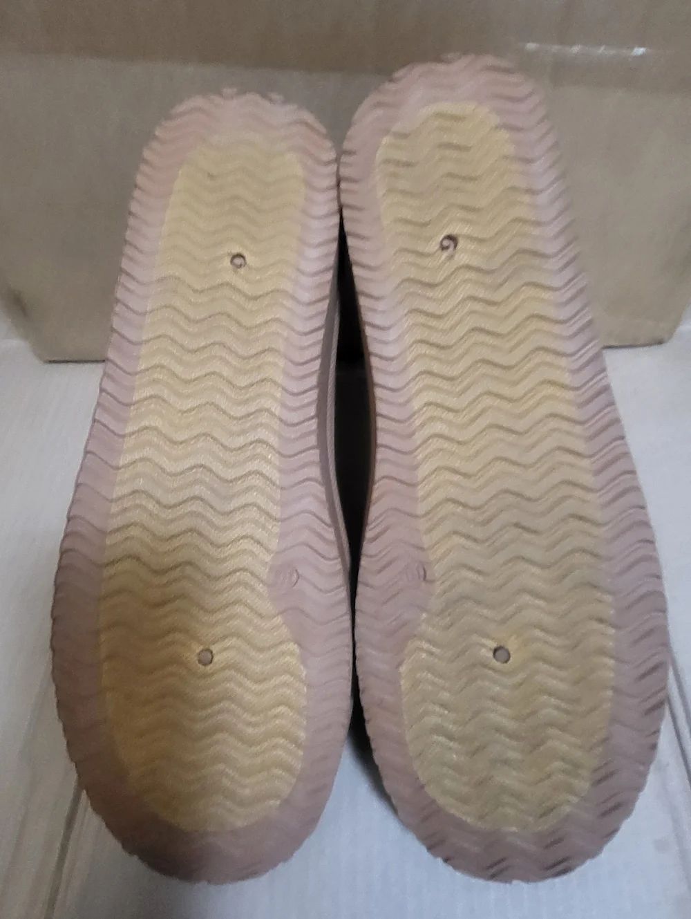 American Exchange Brown Slip-On Clog Slippers Men Size 10 - Picture 8 of 9